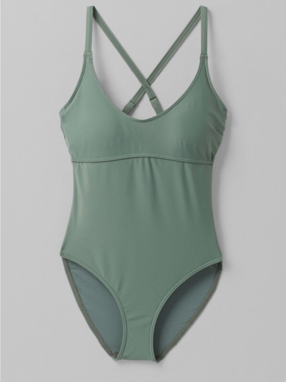 Prana Marina One-Piece Swimsuit in Army Green